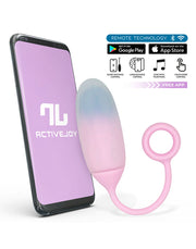 IY - Vibrerend Eitje met App Control - Roze/Blauw-Erotiekvoordeel.nl