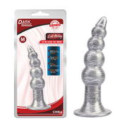 Chisa - Silver Buttplug - Colt Bisley - Zilver - Maat L-Erotiekvoordeel.nl