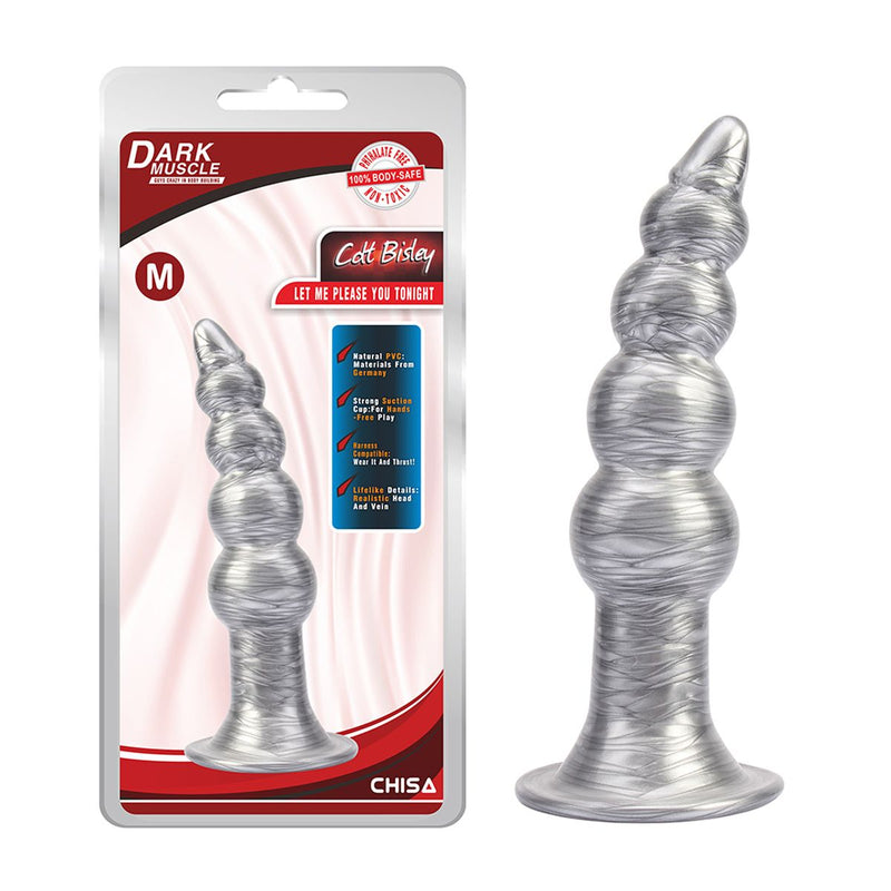 Chisa - Silver Buttplug - Colt Bisley - Zilver - Maat L-Erotiekvoordeel.nl