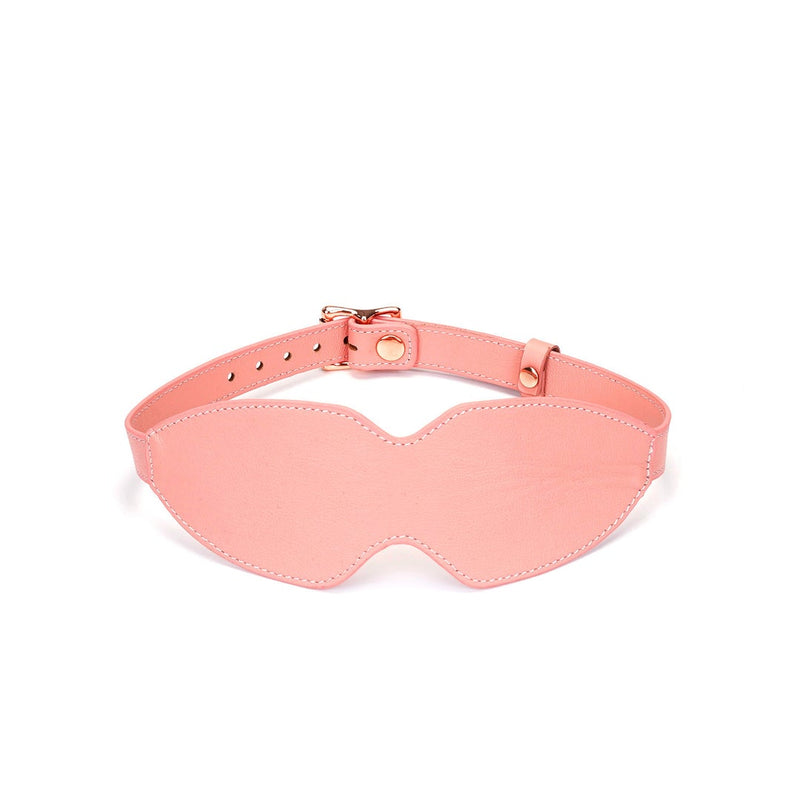 Liebe Seele - Pink Dream Leren Blinddoek - Roze-Erotiekvoordeel.nl