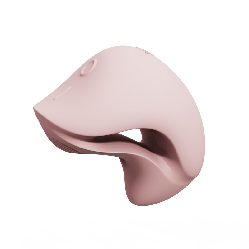 Zalo - Mochi - Clitoris Vibrator met twee koppen - App Control - Sakura Pink-Erotiekvoordeel.nl