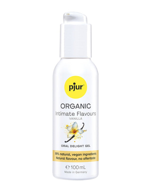 pjur - ORGANIC - Intimate Flavours - Oral Delight Gel - Vanille - 100 ml-Erotiekvoordeel.nl