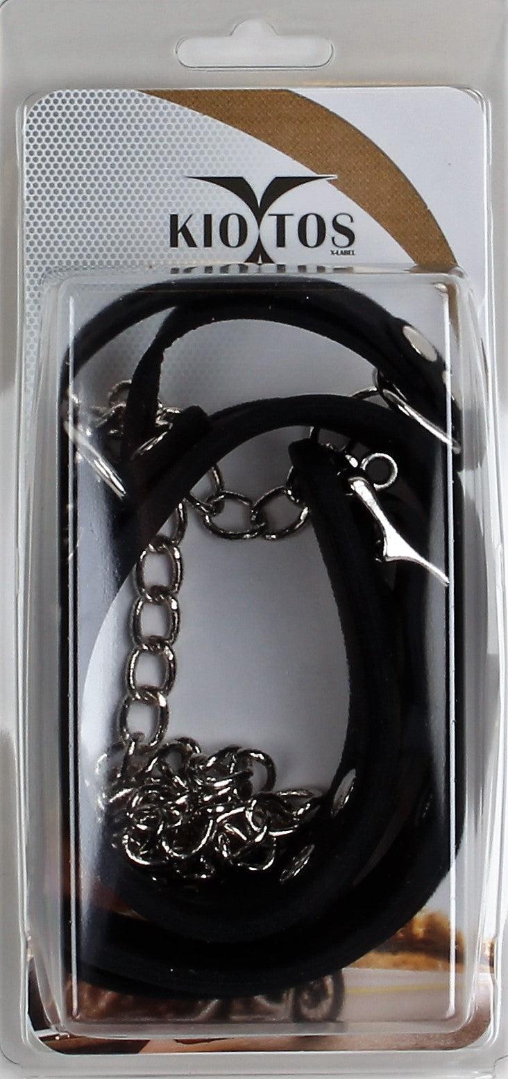 DeLuxe Collar Van Siliconen - Zwart-Erotiekvoordeel.nl