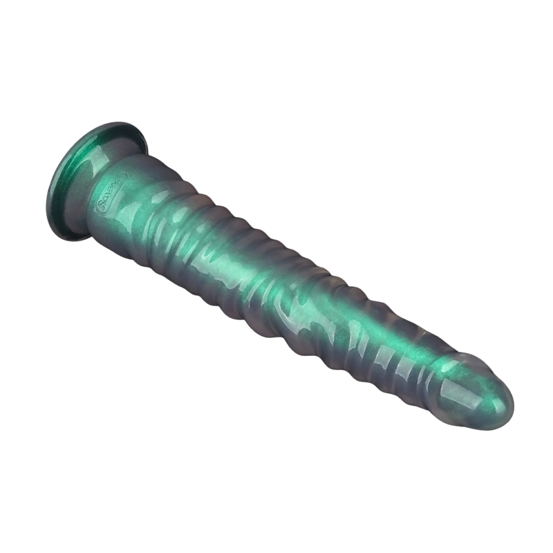 LoveToy - Opal Pearl Sheen - Gote Dildo - 32,5 cm – Groen-Erotiekvoordeel.nl