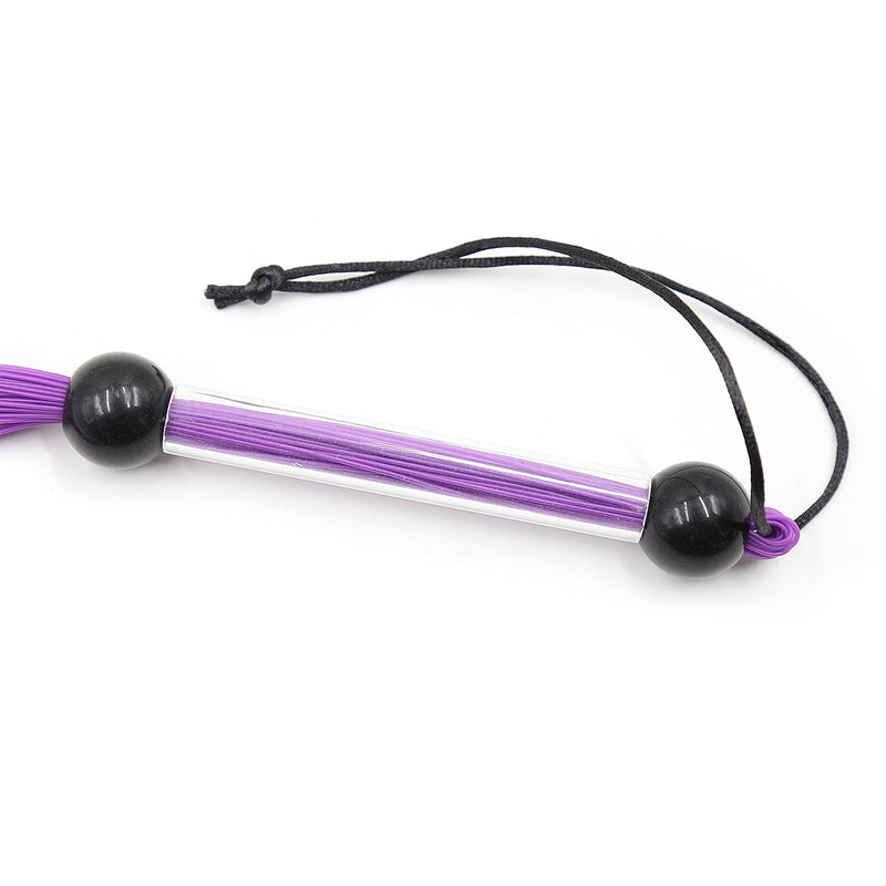 Smart Moves - Flogger - Siliconen Strengen - 51 cm - Paars-Erotiekvoordeel.nl