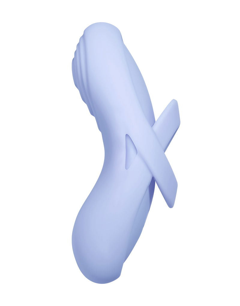 Svakom - Echo 2 - Flexibele Vinger Vibrator - App Control - Sky Blue-Erotiekvoordeel.nl