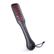 Smart Moves - BITCH Paddle - 32 cm - Zwart-Erotiekvoordeel.nl