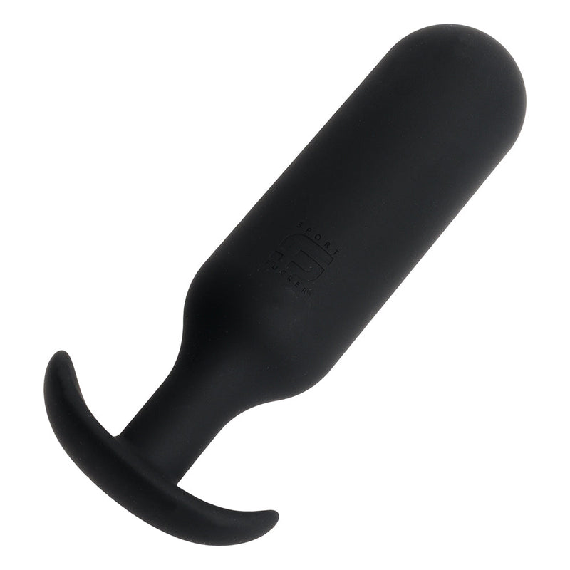 Sport Fucker - Next Level Trainer Plug - Buttplug - Siliconen - Zwart-Erotiekvoordeel.nl