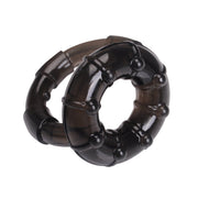 Chisa - GK Power - Dual Enhancement - Dubbele Cockring en Ball Stretcher - Rookgrijs-Erotiekvoordeel.nl