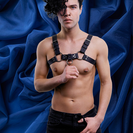Snapshot - #dungeonboy - Fetish Harnasje voor Heren - Maat S/L - Verstelbaar-Erotiekvoordeel.nl