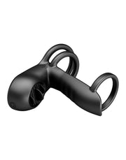 Pretty Love - Jammy - Cockring Vibrator met Clitoris Stimulator - Zwart - Unieke Drievoudige Ringontwerp-Erotiekvoordeel.nl