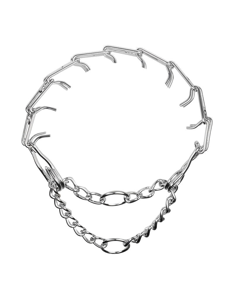 Rimba - Metalen Pinch Collar - Zilver-Erotiekvoordeel.nl