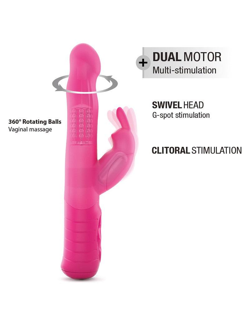 Dorcel - Baby 2.0 - Rabbit Vibrator - Roze-Erotiekvoordeel.nl