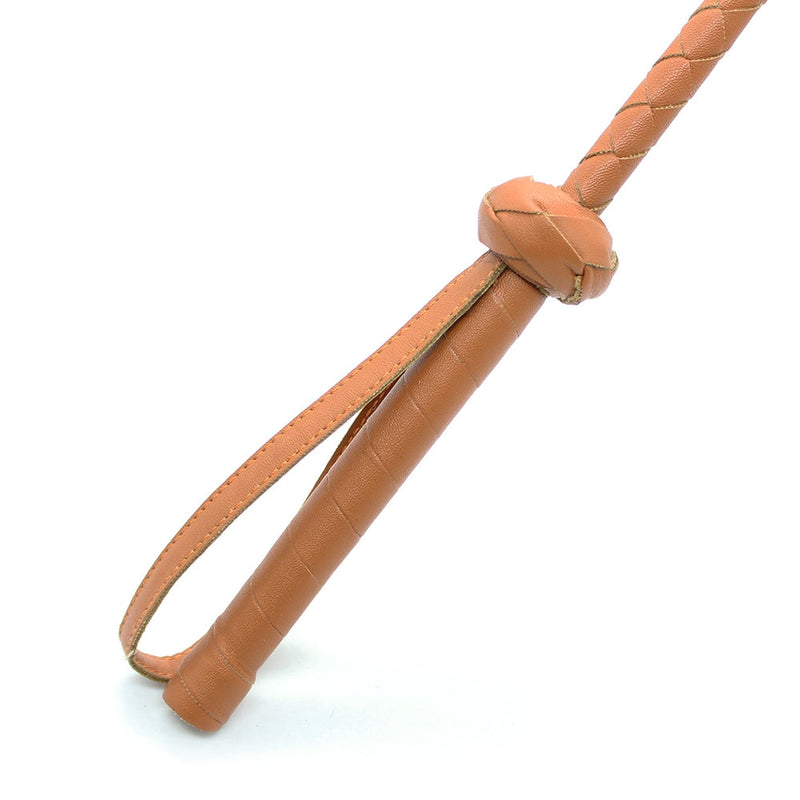 Smart Moves - Rijzweepje - Brede Tip - 67 cm - Bruin-Erotiekvoordeel.nl