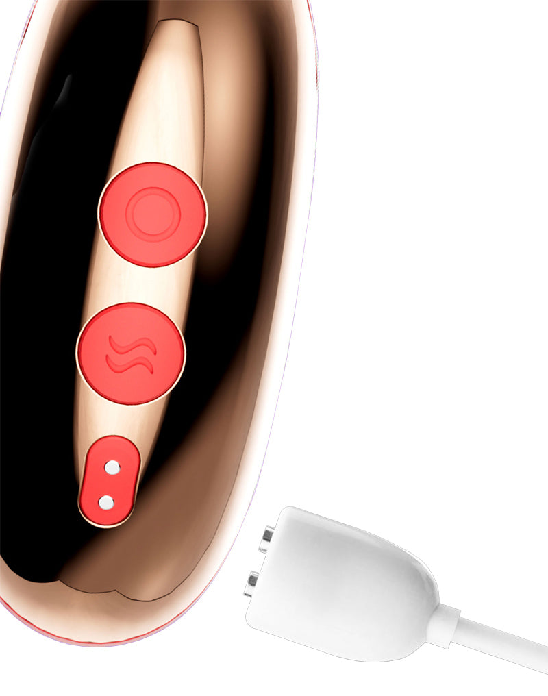 IY - Rondy - Likkende Clitoris Vibrator - Met App Control - Rood-Erotiekvoordeel.nl