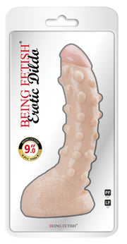 Being Fetish - PVC Dildo - 23 cm - Lichte Huidskleur-Erotiekvoordeel.nl