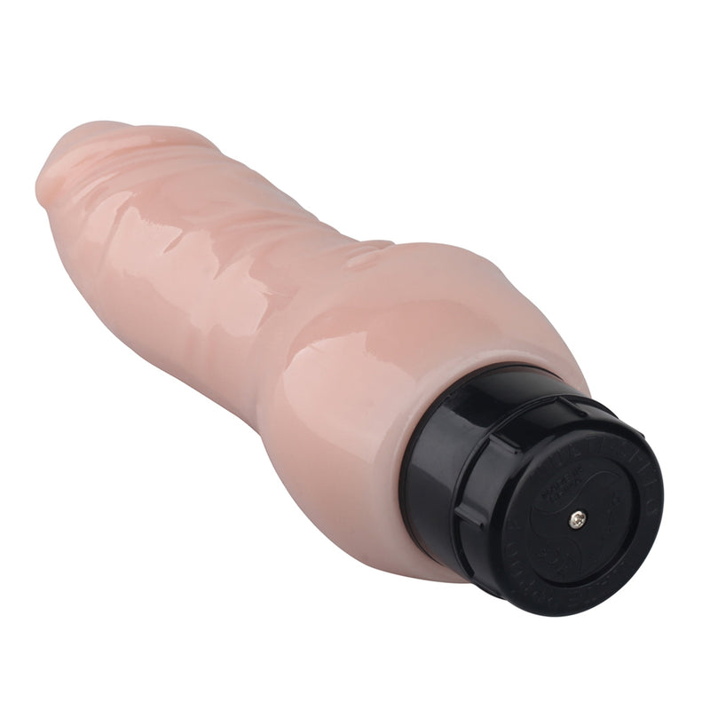 Being Fetish - Vibrerende Dildo - 23 cm – Lichte huidskleur-Erotiekvoordeel.nl