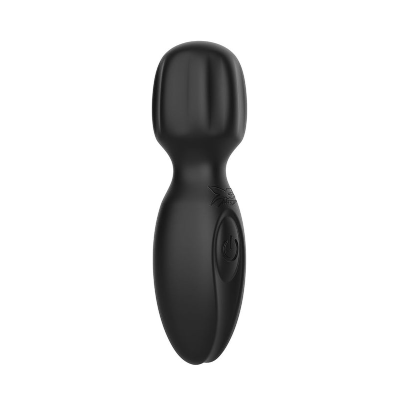 Pixey 2GO - Mini Wand Vibrator - Zwart-Erotiekvoordeel.nl