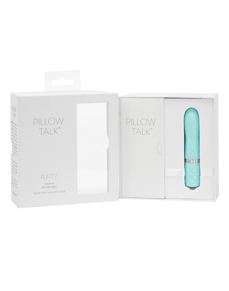 Pillow Talk - Flirty - Mini Vibrator - Lichtblauw-Erotiekvoordeel.nl