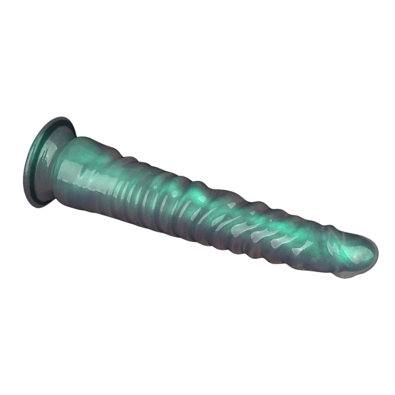 LoveToy - Opal Pearl Sheen - Gote Dildo - 32,5 cm – Groen-Erotiekvoordeel.nl