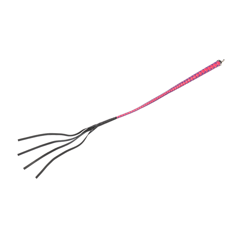 RISE - Japanse Bull Whip - 90 cm - Roze/Paars-Erotiekvoordeel.nl