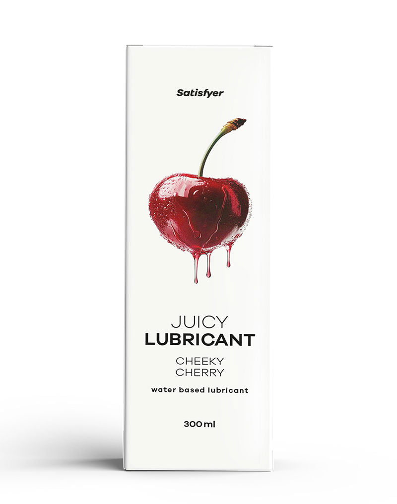 Satisfyer - Glijmiddel op Waterbasis - Cheeky Cherry - 300 ml-Erotiekvoordeel.nl