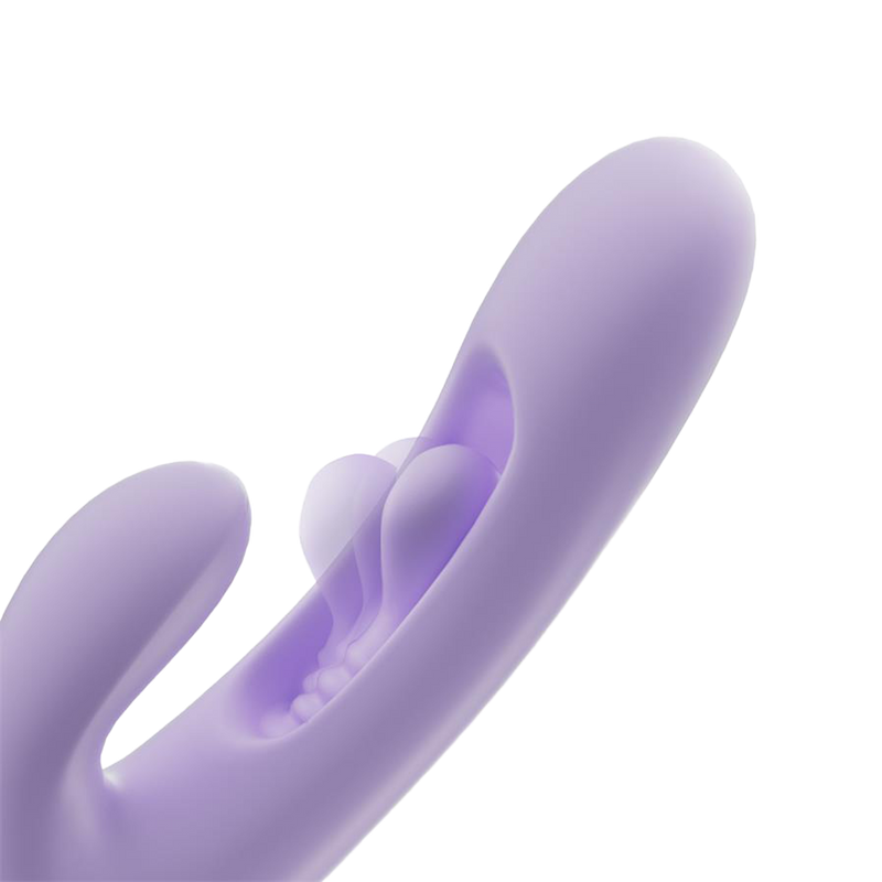 IY - Annia 3 - G-spot Vibrator met Vingerbeweging - Lila-Erotiekvoordeel.nl