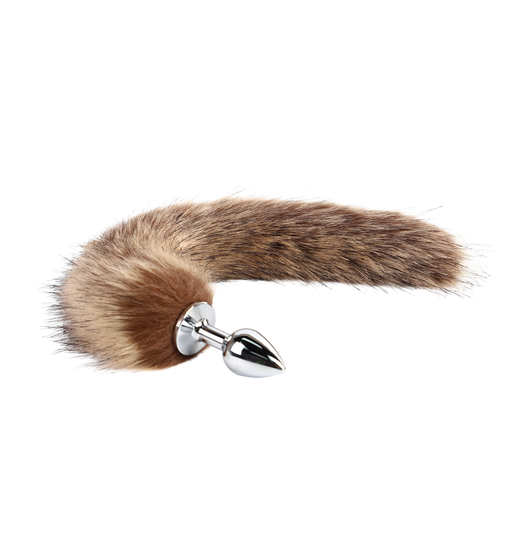 Fixxx - Buttplug met Vossenstaart - Bruin-Erotiekvoordeel.nl