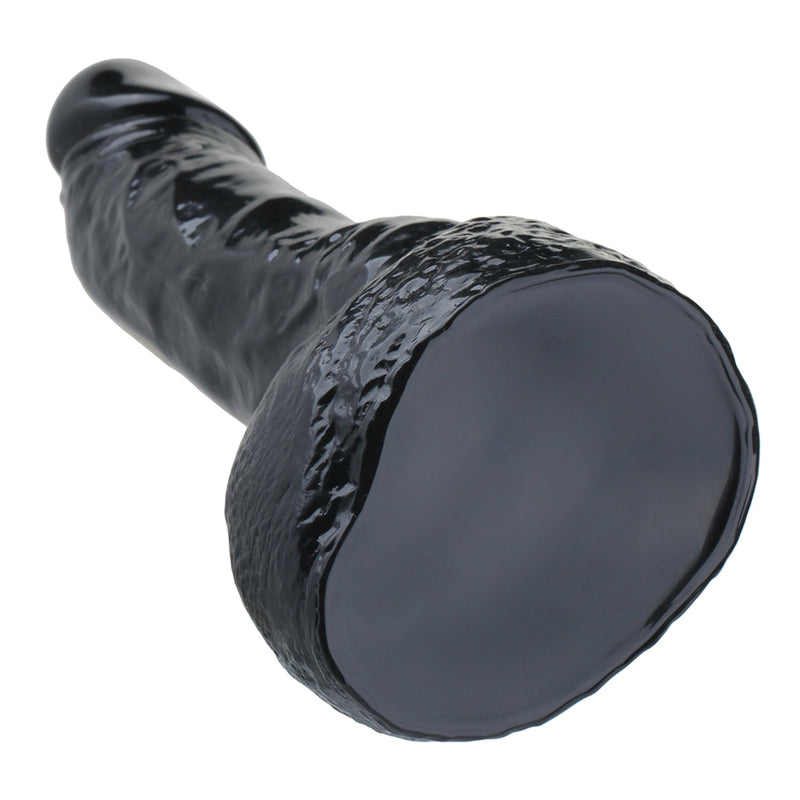 Being Fetish - Dildo - Kunstrubber - 21 cm - Zwart-Erotiekvoordeel.nl