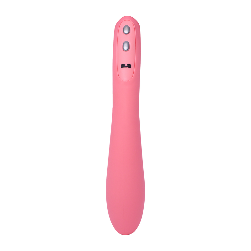 ILY - The Wand - Dubbele Stimulatie Wandvibrator - Roze-Erotiekvoordeel.nl