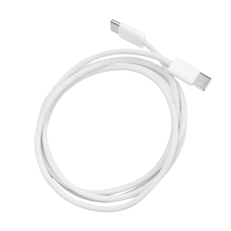 Rimba - Oplaadkabel - USB-C naar USB-C - Wit-Erotiekvoordeel.nl