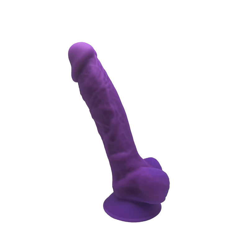 SILEXD - Realistische Dildo - Model 1 - 17,5 cm - Paars-Erotiekvoordeel.nl