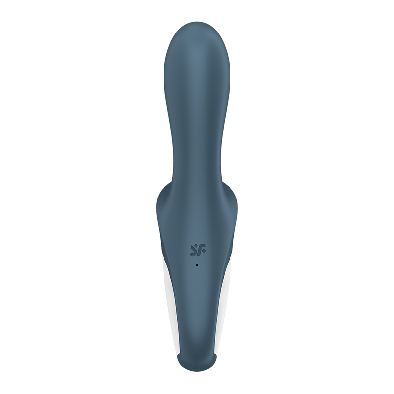 Satisfyer - Air Pump Booty 2 - Opblaasbare Anaal Vibrator - Grijs-Erotiekvoordeel.nl