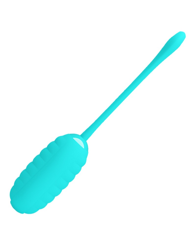Pretty Love - Kirk - Vibrerend Eitje - Turquoise-Erotiekvoordeel.nl