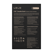 LELO - F2S™ Double Sonic - Sonische Masturbator & Stroker - Teal-Erotiekvoordeel.nl