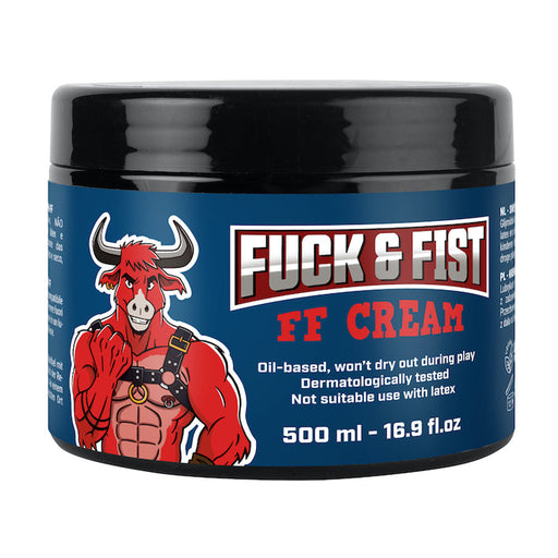Fuck&Fist Cream - Romig Fisting Glijmiddel op Oliebasis - 500 ml-Erotiekvoordeel.nl