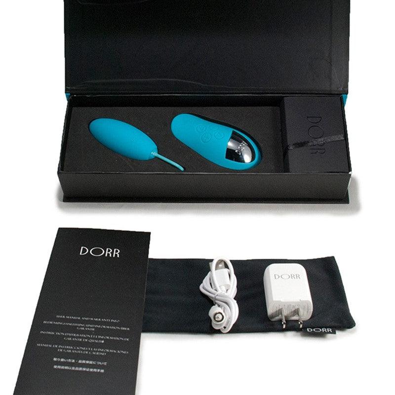DORR - Spot - Vibrerend Eitje plus Oplegvibrator - Turquoise-Erotiekvoordeel.nl