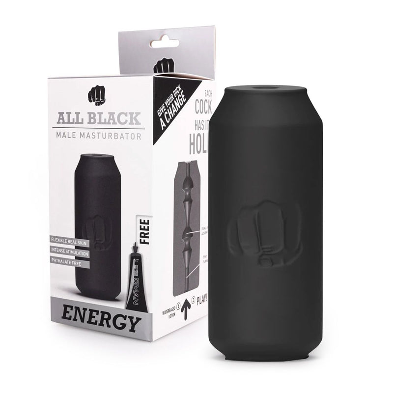 All Black - Masturbator Energy-Erotiekvoordeel.nl