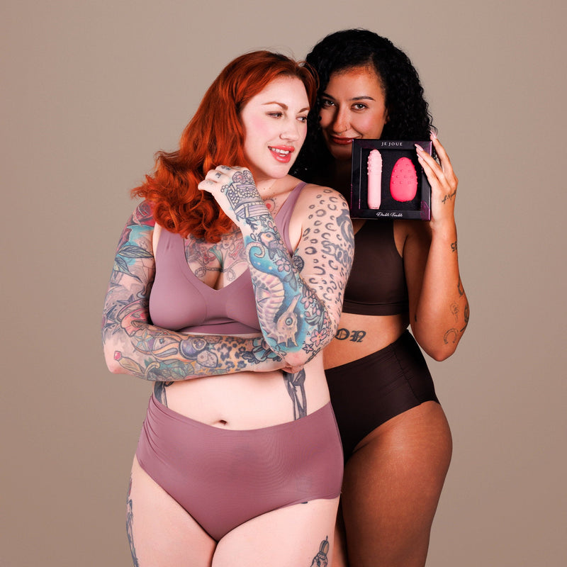 Je Joue - Cadeauset Double Trouble - Bullet Vibrator & Clitoris Vibrator - Roze/Koraal