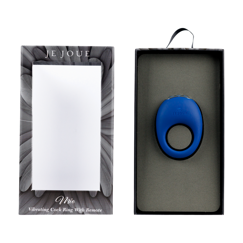 Je Joue - Mio - Vibrerende Cockring met Afstandsbediening - Blauw