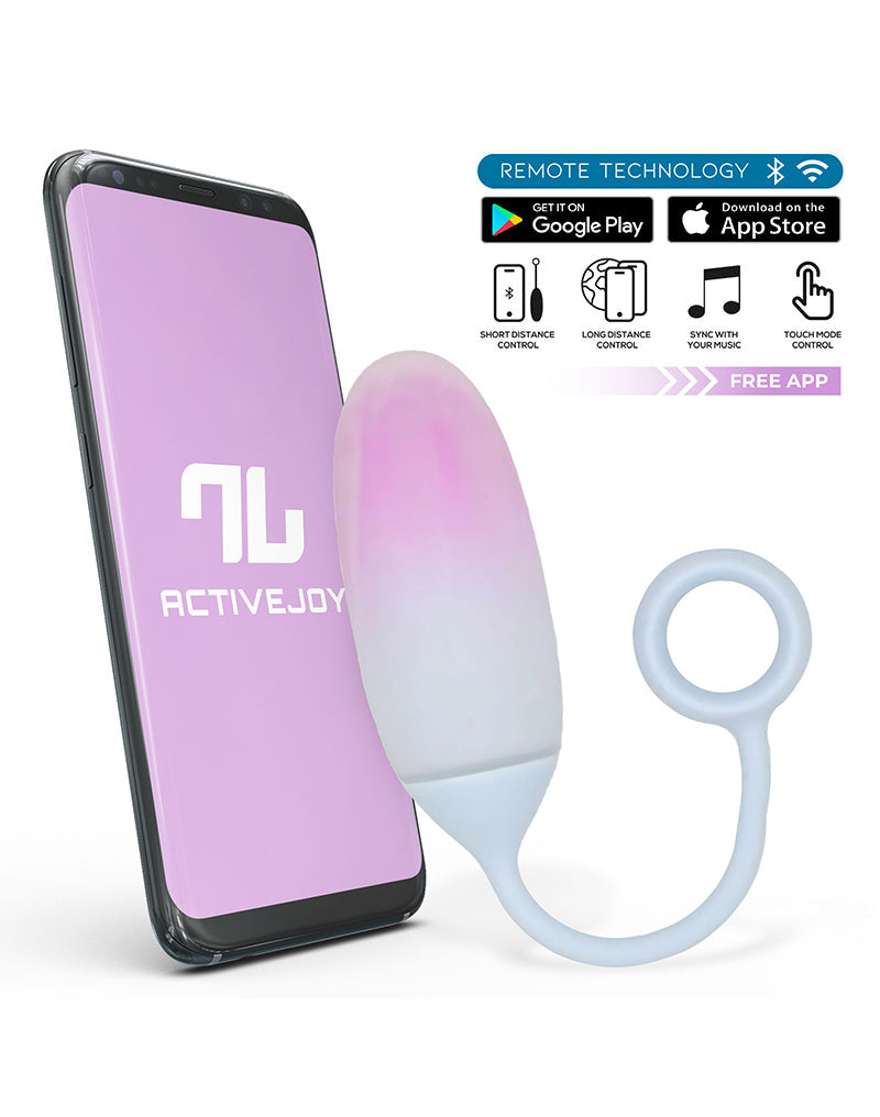 IY - Vibrerend Eitje met App Control - Blauw/Roze-Erotiekvoordeel.nl