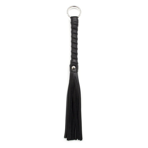 Smart Moves - Mini Flogger - PVC - 28 cm - Zwart-Erotiekvoordeel.nl