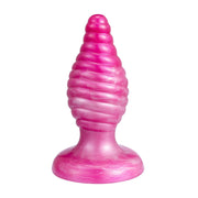 SILEXD - Cherry - Thermoreactieve Siliconen Buttplug - 9.2 cm x 3.6 cm - Roze-Erotiekvoordeel.nl