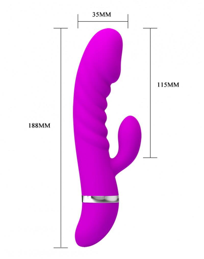 Pretty Love - Truda - Rabbit & G-spot Vibrator-Erotiekvoordeel.nl