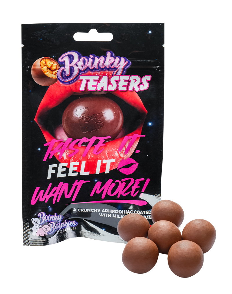 Boinky - Teasers - Erotische Melkchocolade Balletjes met knapperige stukjes