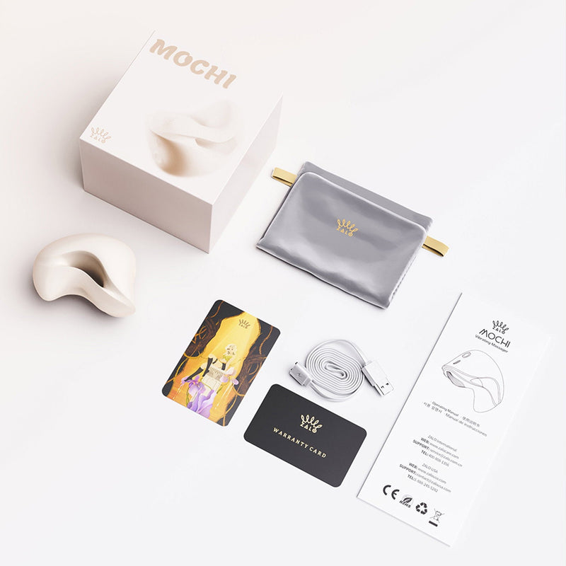 Zalo - Mochi - Clitoris Vibrator met twee koppen - App Control - Sakura Pink-Erotiekvoordeel.nl