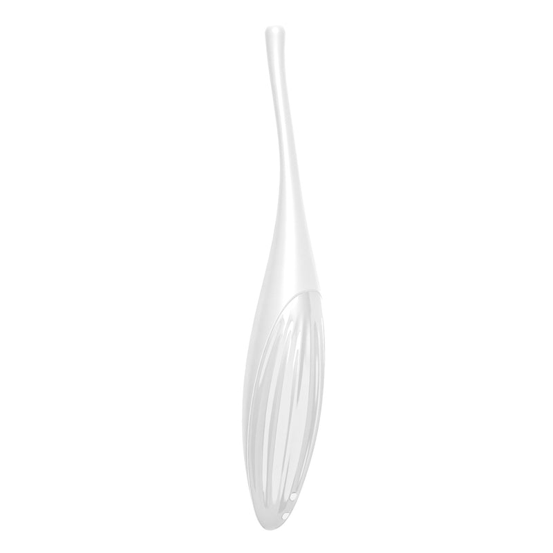 Satisfyer - Twirling Joy - Precisie Clitoris Vibrator - App Control - Wit-Erotiekvoordeel.nl