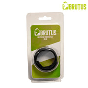 Brutus - Neopreen Cockstrap - Verstelbaar met drukknopen - Zwart/Blauw-Erotiekvoordeel.nl