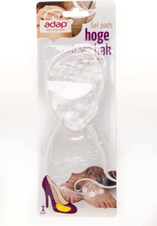 Anti slip gel pads voor hoge hakken | Gel pads | Anti-slip | 2 stuks | Transparant-Erotiekvoordeel.nl