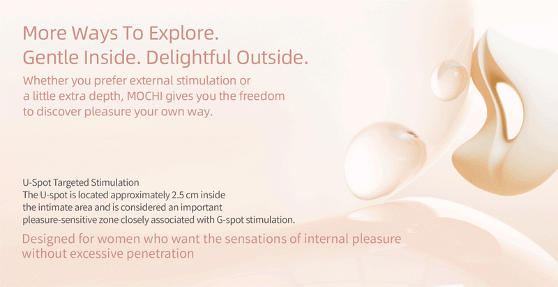 Zalo - Mochi - Clitoris Vibrator met twee koppen - App Control - Sakura Pink-Erotiekvoordeel.nl